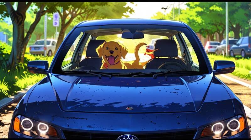 Auton siistinä pitäminen koiran kanssa matkustaessa