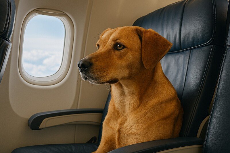 Koira lentokoneessa – kaikki mitä matkustajan pitää tietää