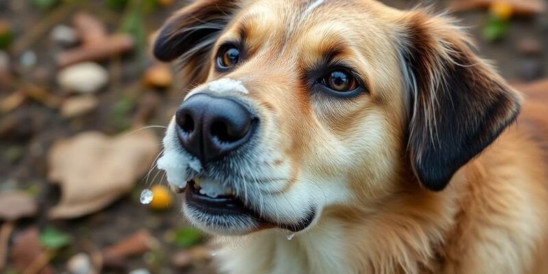 Koira oksentaa vaahtoa – syyt, hoito ja milloin hakeutua eläinlääkäriin