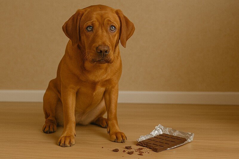 Koira söi suklaata – kuinka vaarallista se on?