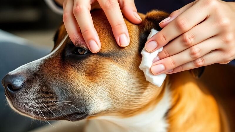 Koiran korvien puhdistus ja terveys