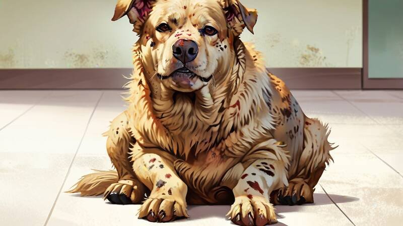 Rupinen ihottuma koiralla