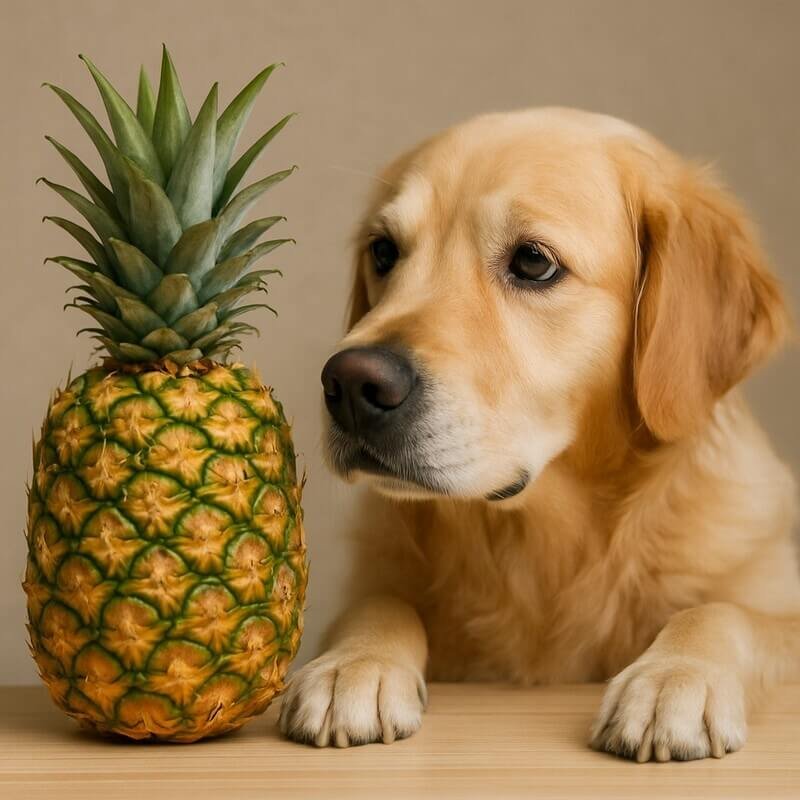 Saako koira syödä ananasta?