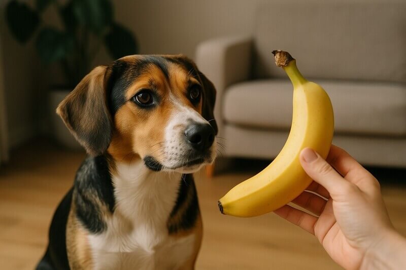 Saako koira syödä banaania?