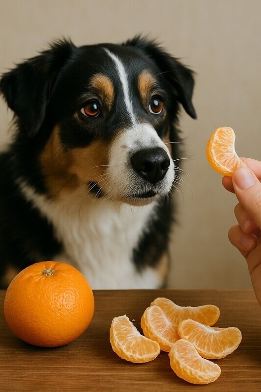Saako koira syödä mandariinia? Asiantuntijan vastaus yllättää
