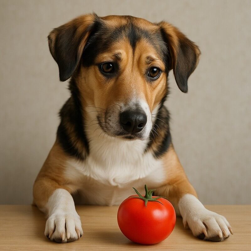 Saako koira syödä tomaattia?
