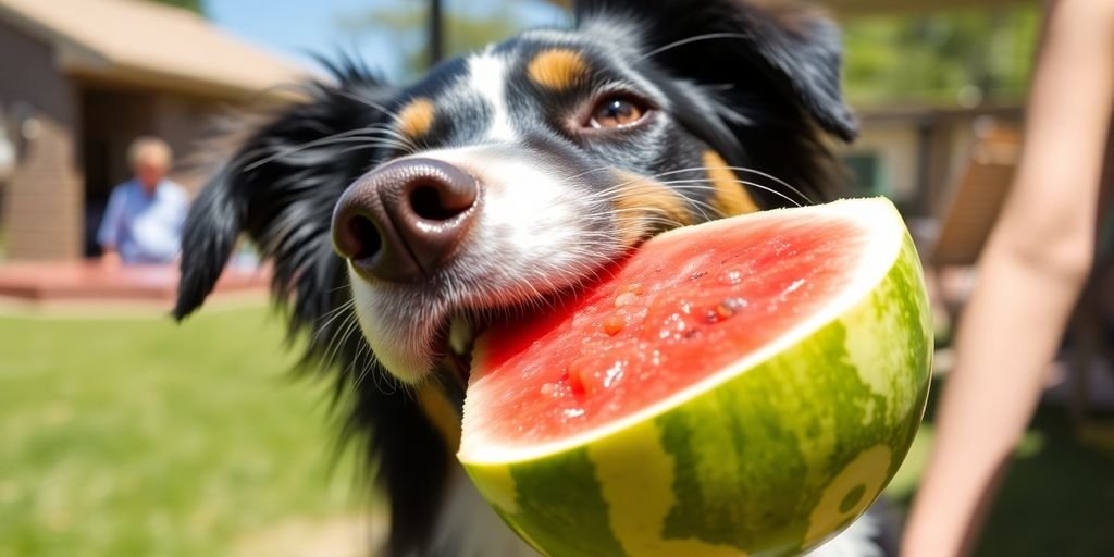 Saako koira syödä vesimelonia?
