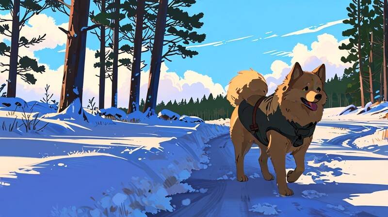 Talvipakkaset ja koiran lämpimänä pitäminen