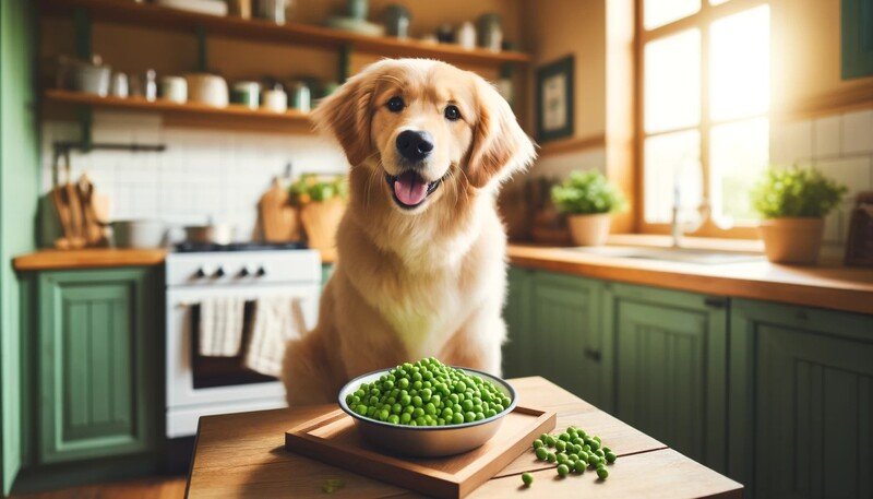 Koiran terveellinen ruokavalio – Voiko koira syödä herneitä?